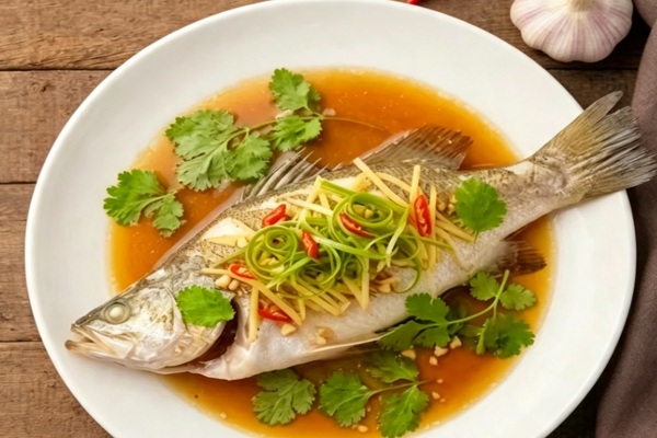 西班牙特级初榨橄榄油清蒸鲈鱼
