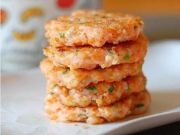 橄榄油美食——香煎虾饼 