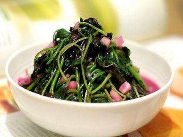 橄榄油拌苋菜