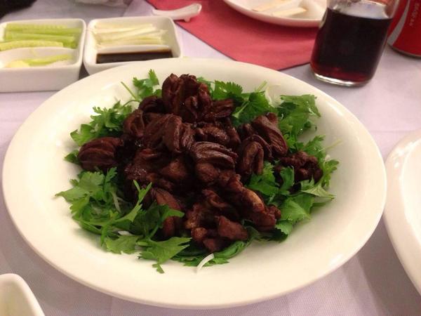 孜然鸭心