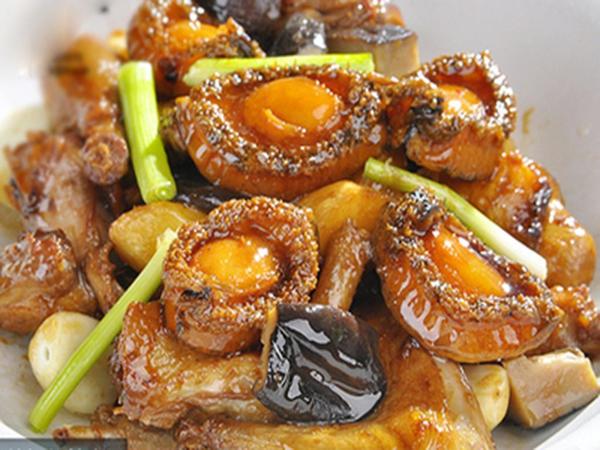 葱油鲜鲍鱼