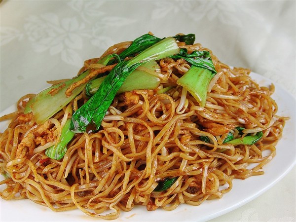 食用橄榄油炒面