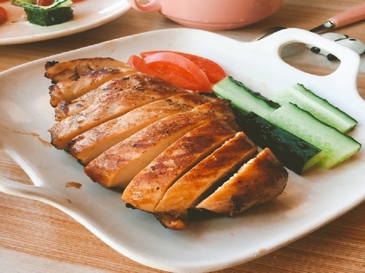 香蒜蜂蜜煎鸡胸肉