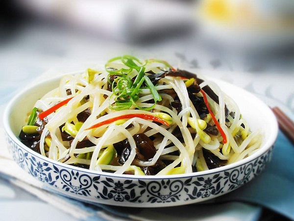 橄榄油凉拌豆芽