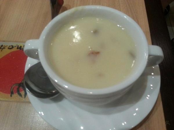 奶油土豆蘑菇汤 奶油土豆蘑菇汤