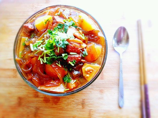 橄榄油红烧牛肉土豆