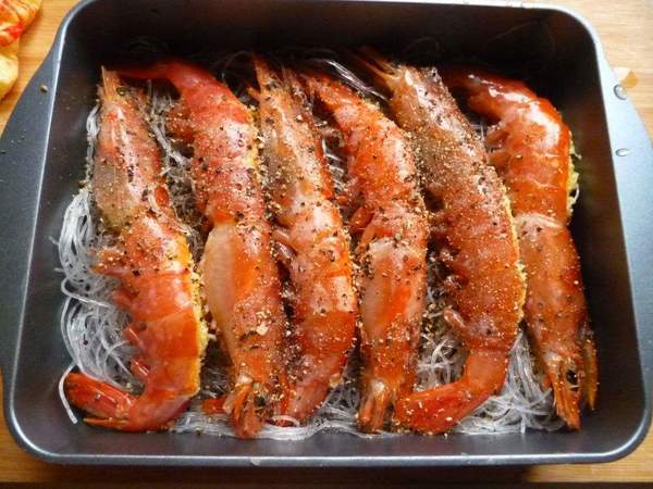 橄榄油油焖大虾