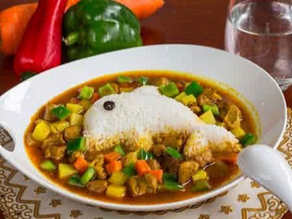 橄榄油食谱：咖喱鸡饭