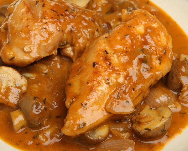 蘑菇鸡肉食谱