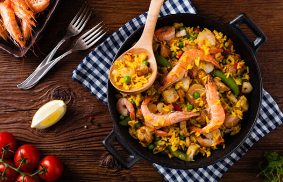 西班牙海鲜饭（Paella）