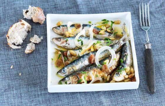 橄榄油煎沙丁鱼（香辣味）